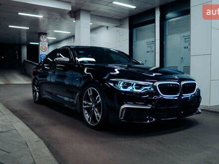 Черный БМВ 5 Серия, объемом двигателя 3 л и пробегом 183 тыс. км за 48999 $, фото 1 на Automoto.ua