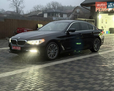 Черный БМВ 5 Серия, объемом двигателя 2 л и пробегом 185 тыс. км за 31000 $, фото 1 на Automoto.ua