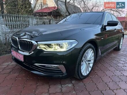Черный БМВ 5 Серия, объемом двигателя 2 л и пробегом 140 тыс. км за 28590 $, фото 1 на Automoto.ua