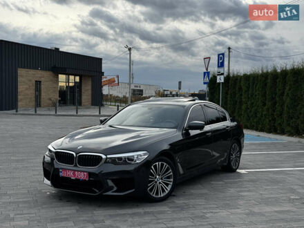 Чорний БМВ 5 Серія, об'ємом двигуна 2 л та пробігом 164 тис. км за 24500 $, фото 1 на Automoto.ua