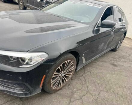 Черный БМВ 5 Серия, объемом двигателя 2 л и пробегом 132 тыс. км за 23000 $, фото 1 на Automoto.ua