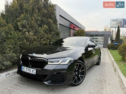 Черный БМВ 5 Серия, объемом двигателя 2 л и пробегом 56 тыс. км за 29900 $, фото 1 на Automoto.ua