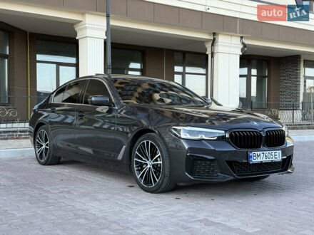 Черный БМВ 5 Серия, объемом двигателя 2 л и пробегом 110 тыс. км за 34990 $, фото 1 на Automoto.ua