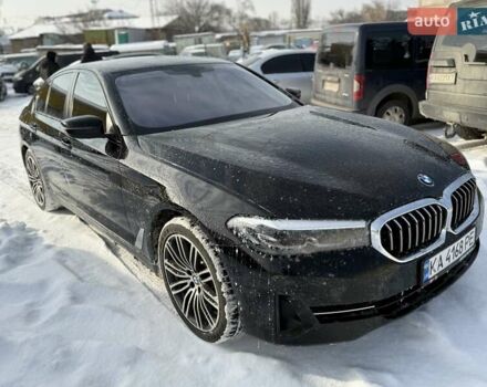 Черный БМВ 5 Серия, объемом двигателя 2 л и пробегом 153 тыс. км за 31000 $, фото 1 на Automoto.ua