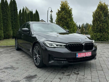 Черный БМВ 5 Серия, объемом двигателя 2 л и пробегом 38 тыс. км за 34500 $, фото 1 на Automoto.ua