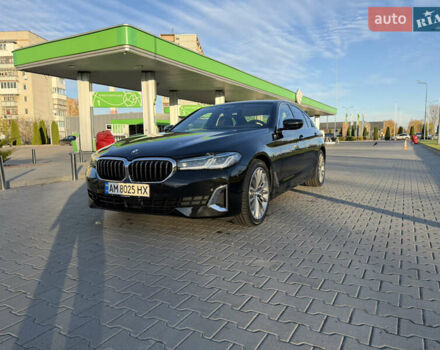 Черный БМВ 5 Серия, объемом двигателя 2.99 л и пробегом 110 тыс. км за 49999 $, фото 1 на Automoto.ua