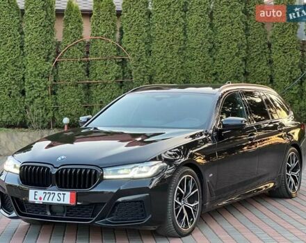 Чорний БМВ 5 Серія, об'ємом двигуна 2 л та пробігом 111 тис. км за 42000 $, фото 1 на Automoto.ua