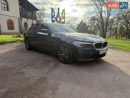 Черный БМВ 5 Серия, объемом двигателя 2 л и пробегом 260 тыс. км за 29850 $, фото 1 на Automoto.ua