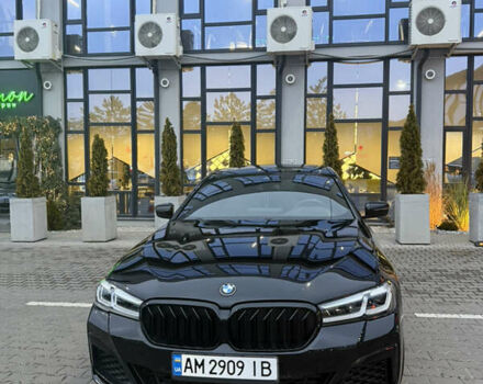Черный БМВ 5 Серия, объемом двигателя 2 л и пробегом 154 тыс. км за 34900 $, фото 1 на Automoto.ua