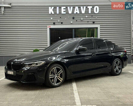 Черный БМВ 5 Серия, объемом двигателя 2 л и пробегом 55 тыс. км за 36500 $, фото 1 на Automoto.ua