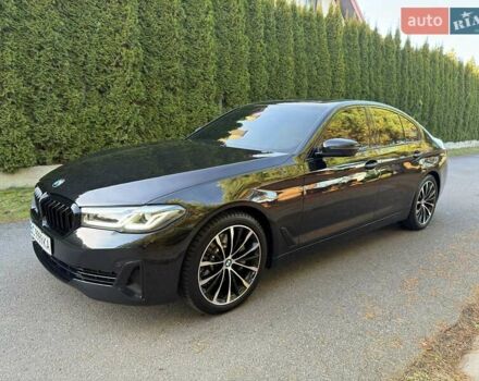 Черный БМВ 5 Серия, объемом двигателя 2 л и пробегом 40 тыс. км за 44500 $, фото 1 на Automoto.ua