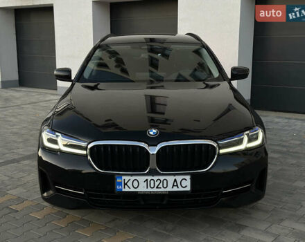 Черный БМВ 5 Серия, объемом двигателя 2 л и пробегом 203 тыс. км за 37500 $, фото 1 на Automoto.ua