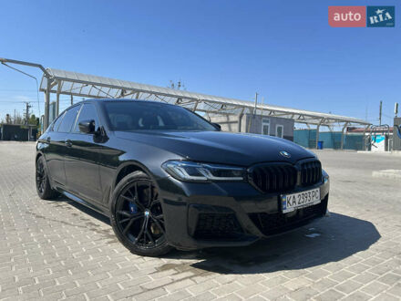 БМВ 5 Серия 2021 в Киеве на Automoto.ua Черный БМВ 5 Серия, объемом двигателя 3 л и пробегом 106 тыс. км за 56500 $, фото 1 на Automoto.ua