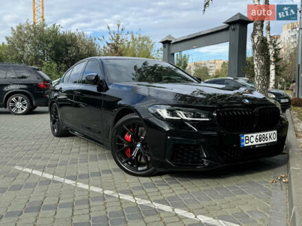 БМВ 5 Серія 2023 у Мостисках на Automoto.ua Чорний БМВ 5 Серія, об'ємом двигуна 3 л та пробігом 37 тис. км за 52500 $, фото 1 на Automoto.ua