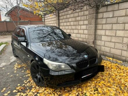 Черный БМВ 5 Серия, объемом двигателя 2.5 л и пробегом 350 тыс. км за 6000 $, фото 1 на Automoto.ua