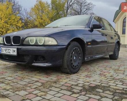 Фиолетовый БМВ 5 Серия, объемом двигателя 1.99 л и пробегом 400 тыс. км за 4000 $, фото 1 на Automoto.ua