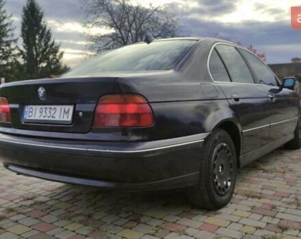 Фиолетовый БМВ 5 Серия, объемом двигателя 1.99 л и пробегом 400 тыс. км за 4000 $, фото 4 на Automoto.ua