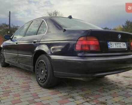 Фиолетовый БМВ 5 Серия, объемом двигателя 1.99 л и пробегом 400 тыс. км за 4000 $, фото 2 на Automoto.ua