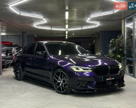 Фиолетовый БМВ 5 Серия, объемом двигателя 3 л и пробегом 147 тыс. км за 34900 $, фото 1 на Automoto.ua