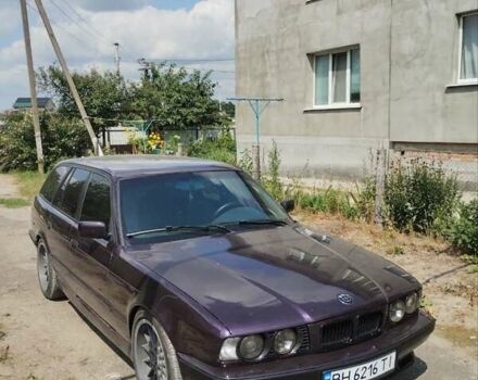 Фіолетовий БМВ 5 Серія, об'ємом двигуна 2.5 л та пробігом 420 тис. км за 3400 $, фото 1 на Automoto.ua