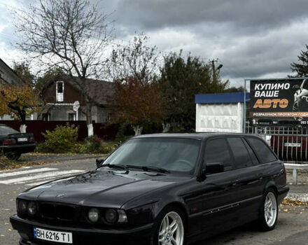 Фіолетовий БМВ 5 Серія, об'ємом двигуна 2.49 л та пробігом 400 тис. км за 2800 $, фото 1 на Automoto.ua