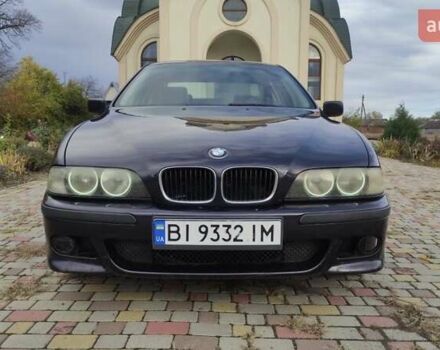 Фиолетовый БМВ 5 Серия, объемом двигателя 1.99 л и пробегом 400 тыс. км за 4000 $, фото 1 на Automoto.ua