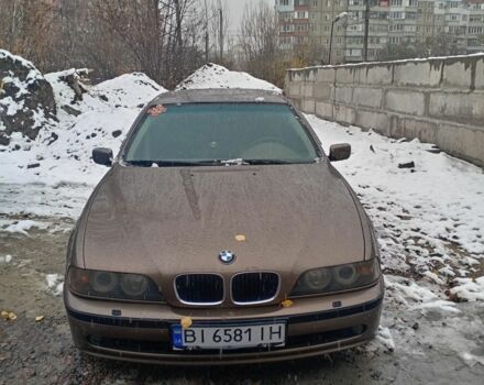 Коричневый БМВ 5 Серия, объемом двигателя 2 л и пробегом 350 тыс. км за 5050 $, фото 2 на Automoto.ua