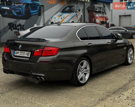 Коричневый БМВ 5 Серия, объемом двигателя 3 л и пробегом 230 тыс. км за 14250 $, фото 3 на Automoto.ua