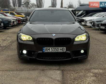 Коричневый БМВ 5 Серия, объемом двигателя 3 л и пробегом 230 тыс. км за 14250 $, фото 4 на Automoto.ua