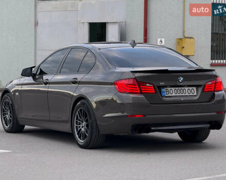 Коричневый БМВ 5 Серия, объемом двигателя 2 л и пробегом 245 тыс. км за 11700 $, фото 3 на Automoto.ua