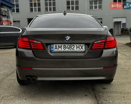 БМВ 5 Серия 2012 в Житомире на Automoto.ua Коричневый БМВ 5 Серия, объемом двигателя 2 л и пробегом 228 тыс. км за 12999 $, фото 5 на Automoto.ua