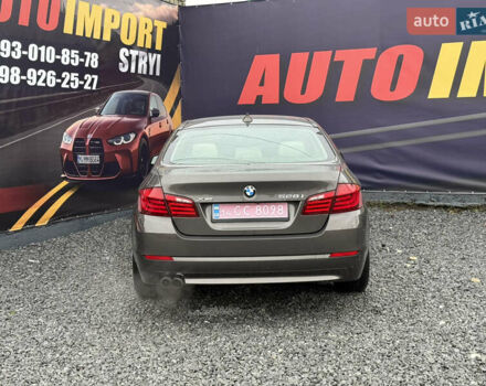 Коричневый БМВ 5 Серия, объемом двигателя 2 л и пробегом 180 тыс. км за 11900 $, фото 4 на Automoto.ua
