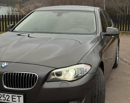 Коричневый БМВ 5 Серия, объемом двигателя 2 л и пробегом 173 тыс. км за 14700 $, фото 3 на Automoto.ua