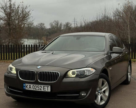 Коричневый БМВ 5 Серия, объемом двигателя 2 л и пробегом 173 тыс. км за 14700 $, фото 1 на Automoto.ua