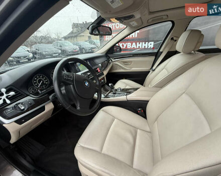 Коричневый БМВ 5 Серия, объемом двигателя 2 л и пробегом 180 тыс. км за 11900 $, фото 18 на Automoto.ua