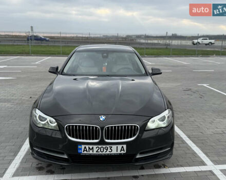 Коричневый БМВ 5 Серия, объемом двигателя 2 л и пробегом 223 тыс. км за 17600 $, фото 2 на Automoto.ua