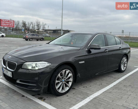 Коричневый БМВ 5 Серия, объемом двигателя 2 л и пробегом 223 тыс. км за 17600 $, фото 3 на Automoto.ua