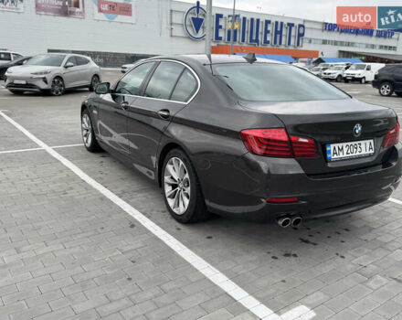 Коричневый БМВ 5 Серия, объемом двигателя 2 л и пробегом 223 тыс. км за 17600 $, фото 4 на Automoto.ua
