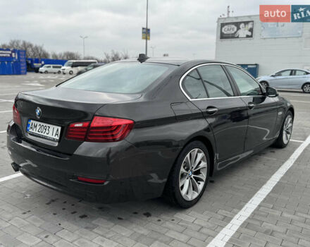Коричневый БМВ 5 Серия, объемом двигателя 2 л и пробегом 223 тыс. км за 17600 $, фото 6 на Automoto.ua