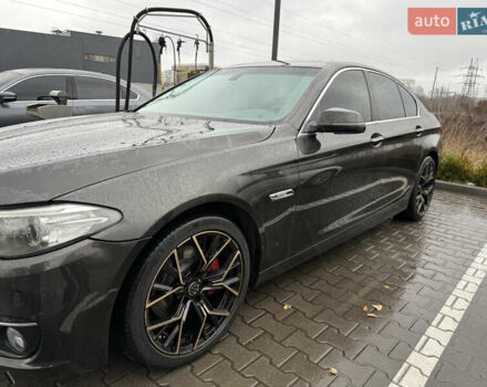 Коричневый БМВ 5 Серия, объемом двигателя 2 л и пробегом 254 тыс. км за 18300 $, фото 2 на Automoto.ua