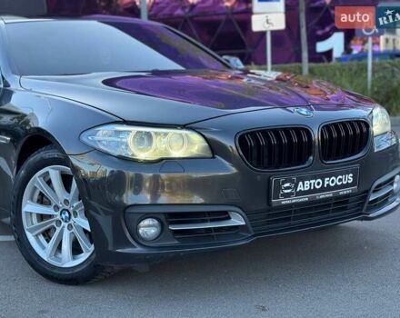Коричневый БМВ 5 Серия, объемом двигателя 2 л и пробегом 242 тыс. км за 15490 $, фото 3 на Automoto.ua