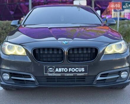 Коричневый БМВ 5 Серия, объемом двигателя 2 л и пробегом 242 тыс. км за 15490 $, фото 1 на Automoto.ua