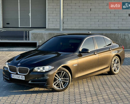 Коричневый БМВ 5 Серия, объемом двигателя 2 л и пробегом 237 тыс. км за 17600 $, фото 1 на Automoto.ua