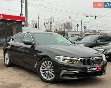 Коричневый БМВ 5 Серия, объемом двигателя 3 л и пробегом 167 тыс. км за 29990 $, фото 11 на Automoto.ua