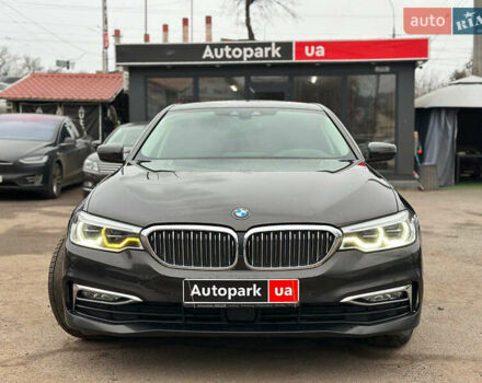 Коричневый БМВ 5 Серия, объемом двигателя 3 л и пробегом 167 тыс. км за 29990 $, фото 1 на Automoto.ua