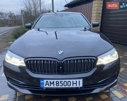 Коричневий БМВ 5 Серія, об'ємом двигуна 3 л та пробігом 206 тис. км за 43000 $, фото 12 на Automoto.ua