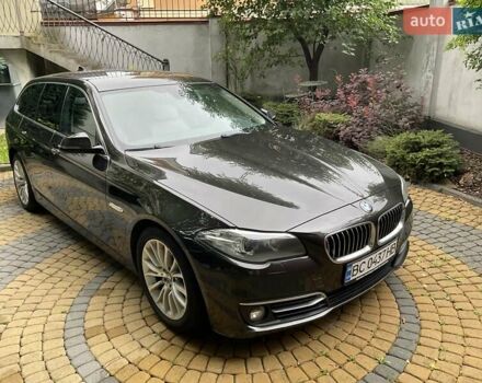 Коричневый БМВ 5 Серия, объемом двигателя 2 л и пробегом 180 тыс. км за 18700 $, фото 1 на Automoto.ua