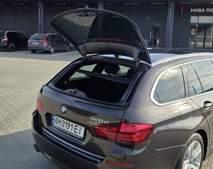 Коричневый БМВ 5 Серия, объемом двигателя 2 л и пробегом 303 тыс. км за 16900 $, фото 8 на Automoto.ua