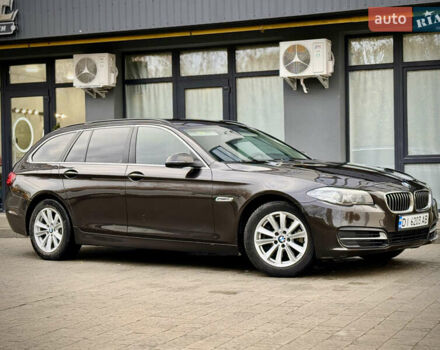 Коричневый БМВ 5 Серия, объемом двигателя 2 л и пробегом 261 тыс. км за 17500 $, фото 2 на Automoto.ua