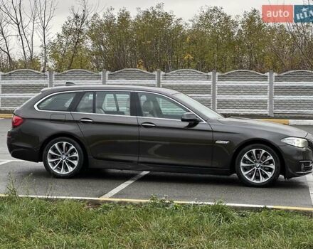 Коричневый БМВ 5 Серия, объемом двигателя 2 л и пробегом 330 тыс. км за 14900 $, фото 2 на Automoto.ua